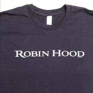 Robin Hood 2010 Movie Promo Men’s L Navy/Blue Russel Crowe Cate Blanchett #1161